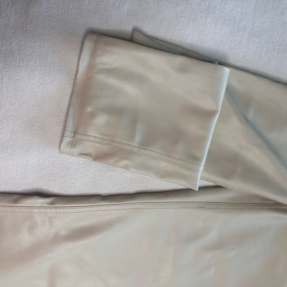 Gisele natural beige leather pants - Picture 8 of 8